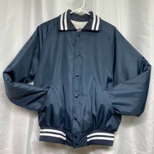 Klein Tools VTG Nylon Quilted  Jacket Large Embroidered Logo